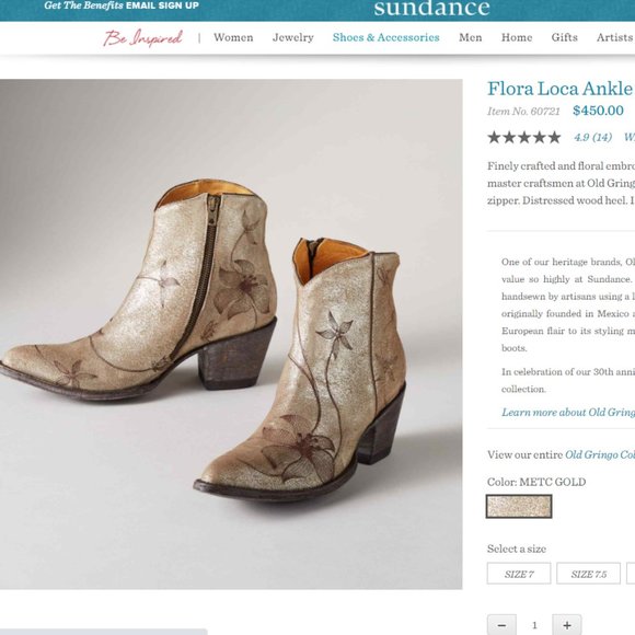 NIB Old Gringo Flora Loca Boots - Picture 10 of 13